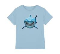 Disney Finding Nemo Bruce Shark Smile Unisex Kids T Shirt Camisa Unisex niños (Pack de 1)