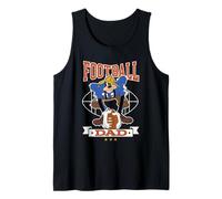 Disney Football Dad Sports Goofy Father's Day Tee Camiseta sin Mangas