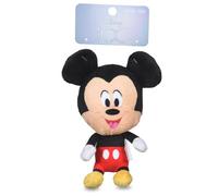 Disney for Pets Juguete chirriante de peluche de Mickey Mouse de 6 pulgadas | Juguetes para perros Disney | Juguete chirriante de felpa para perros inspirado en Mickey Mouse, Mickey de Disney y amigos