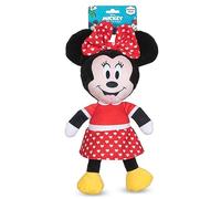 Disney for Pets Minnie Mouse - Juguete chirriante de peluche para perros de 9 pulgadas | Juguetes para perros de Disney | Juguete chirriante de peluche para perros inspirado en Minnie Mouse, Mickey de