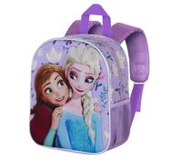Disney Frozen 2 Beauty-Mochila 3D Elite, Lila, 25 x 30 cm, Capacidad 7 L