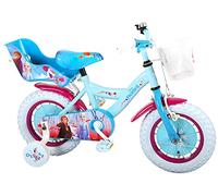 Disney Frozen 2 Bicicleta Infantil - Niña - 30 cm - Azul/Lila - 95% Montada