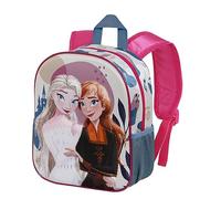 Disney Frozen 2 Castle-Mochila 3D Pequeña, Multicolor, 26 x 31 cm, Capacidad 8.5 L