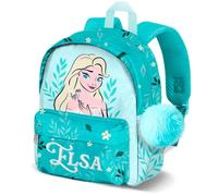 Disney Frozen 2 Elsa-Joy Mochila + Accesorio, Azul 22 x 27 cm, Capacidad 5 L