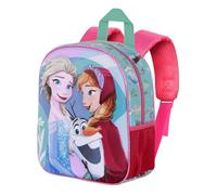 Disney Frozen 2 Family-Mochila 3D Elite, Azul, 25 x 30 cm, Capacidad 7 L