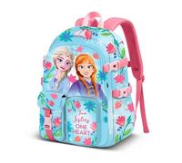 Disney Frozen 2 Heart-Haru Mochila, Azul, 27 x 40 cm, Capacidad 15 L
