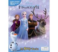Disney Frozen 2 My Busy Books - Storybook, 10 figurines, playmat
