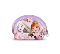 Disney Frozen 2 Petal-Monedero Oval Casual, Lila, 12 x 9 cm