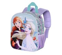 Disney Frozen 2 Spring-Mochila 3D Elite, Azul, 25 x 30 cm, Capacidad 7 L
