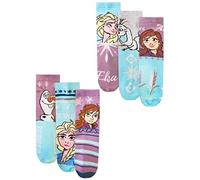 Disney Frozen 2 Surtido de 6 paquetes niñas Elsa Anna Olaf Azul Calcetines