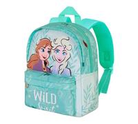 Disney Frozen 2 Wild-Mochila Preescolar Joy, Turquesa 22 x 27 cm, Capacidad 5 L