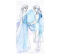 Jay Franco Disney Frozen Acuarela Toalla de Playa Grande 86cm x 162cm 100% Algodón