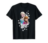 Disney Frozen Anna and Elsa Snowflakes Camiseta