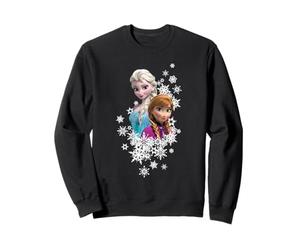 Disney Frozen Anna and Elsa Snowflakes Sudadera
