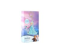 Disney Frozen Anna | Pintura con Diamantes | 160 diamantes | Kit para decorar un llavero con más de 160 diamantes con Anna y Elsa abrazándose, perfecto para la mochila, para +3 años