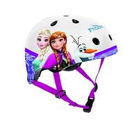 Disney Frozen - Casco de Ciclismo para niña, Blanco, S (53-55 cm)