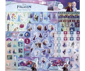 Disney Frozen de carpa super pegatina set XL 7 pegatinas hojas con juegos - incl
