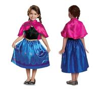 Disney Frozen - Disfraz Anna Oficial Disney - Talla S - Niñas 5/6 Años