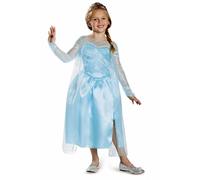 Disney Frozen - Disfraz Elsa Oficial Disney - Tallas XS, S, M - Para Niñas de 3