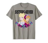 Disney Frozen Elsa and Anna Sisters 4ever Retrait Camiseta