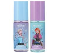 Disney Frozen Elsa & Anna Parfum Body Spray Set de 2 (Frutas y Vainilla), Vegan Beauty Body Mist, idea de regalo, vainilla Body Spray Sence (2 x 100 ml)