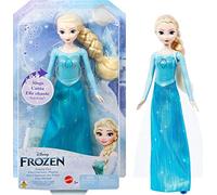 Disney Frozen Elsa musical Muñeca que canta al presionar un botón, juguete +3 años, versión inglesa (HLW55)