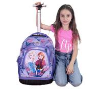 Disney Frozen Grande Mochila Con Ruedas Trolley GTS 33 Litros Niña Escuela