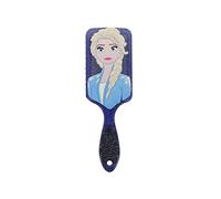 DISNEY FROZEN II - Cepillo pelo silicona 3D Elsa - Todo tipo cabello - Desenredado fácil y divertido - Peinado suave y rápido - Apto niños y adultos - Producto oficial Disney