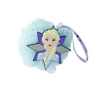 DISNEY FROZEN II - Flor de Ducha de Silicona 3D Elsa - Esponja Corporal Infantil - Suave Espuma Limpiadora - Ligero Masaje Exfoliante - Divertido Accesorio de Baño - Producto Oficial Disney