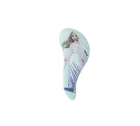 DISNEY FROZEN II - Snow Queen Compact Hairbrush - Cepillo desenredante - Desenredado rápido y sin dolor - Pasadores flexibles anti nudos - Mango antideslizante - Producto Disney Magic