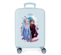 Disney Frozen In the Woods Maleta de cabina Azul 37x55x20 cms Rígida ABS Cierre de combinación lateral 34L 2,5 Kgs 4 ruedas dobles 0