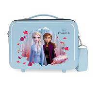 Disney Frozen In the Woods Neceser Adaptable Azul 29x21x15 cms Rígido ABS 9,14L 0,84 kgs
