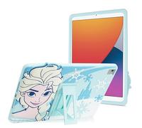 Disney Frozen Kids - Funda para iPad de 9ª/8ª/7ª generación - Funda para Tablet 2019/2020/2021 con Soporte, Protector de Silicona a Prueba de Golpes