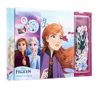 Disney Frozen FR24358 - Libro magnético de actividad, 40 imanes, juego interactivo, juego creativo, ideal para viajes