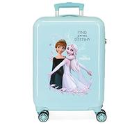 Trolley disney abs suitcase 55cm.4w frozen memories azul Talla única