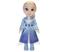 Disney Frozen - Muñeca Elsa de Viaje de 38 cm de Altura - Juguete con Diseños Preciosos de La película Frozen - Elsa Lleva Puesto su Clásica Vestimenta de la Película