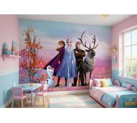 Disney Frozen Mural Fotográfico Papel Tapiz 12x8.3 ft Niña Olaf Anna Elsa