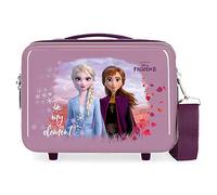 Disney Frozen Nature is magical Nececer Adaptable Morado 29x21x15 cms ABS