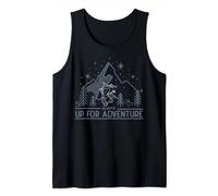Disney Frozen Olaf Always Up For An Adventure Outline Tank Top
