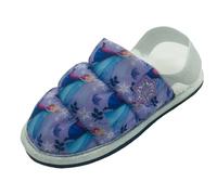Disney Frozen - Pantuflas para niñas, con forro de felpa, color azul, talla 6-12, Blue, 27 EU