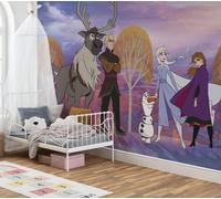 Disney Frozen Papel Pintado Mural 399x279cm Niña Pared Elsa Violeta Princesa