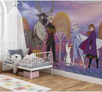 Disney Frozen Papel Pintado Mural 399x279cm Niña Pared Elsa Violeta Princesa