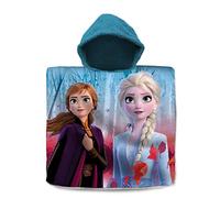Disney Frozen Poncho 120x60 Cm 2, Unisex niños, Multicolor, Talla Única