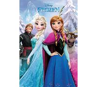 Disney Frozen Snow Forest Póster, Multicolor