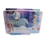 Disney Frozen Toys, Elsa Small Doll & The Water Nokk Horse con juego ICY Haven, sillín y accesorios, apiladores de Storytime, inspirado en la película