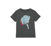 Disney Frozen True At Heart Elsa Silhouette Girls T Shirt, 12-13 A