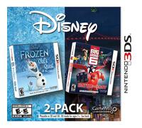 Disney Frozen y Big Hero 6, paquete de 2 - Nintendo 3DS