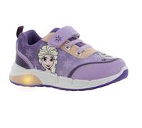 Leomil Frozen Zapatos Elsa Zapatos con Luces niñas 27, Ideal para la Escuela y el Tiempo Libre, Morado