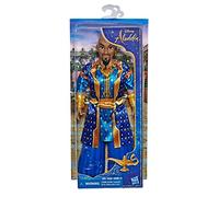 Disney Genie Fashion Doll en Forma Humana, Figura con Ropa y Accesorios, Inspirado en la película de acción en Vivo de Aladdin de Disney, Juguete para niños de 3 años