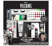 Disney Get The Look - Kit de cosméticos para cosplay, disfraz de Halloween, elige Cruella, Ariel. Jack Skellington (Cruella)